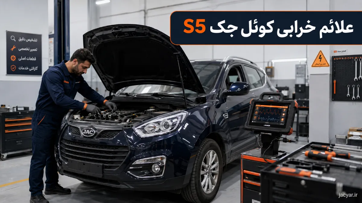 علائم خرابی کوئل جک S5 + راهنمای عیب‌یابی و تست