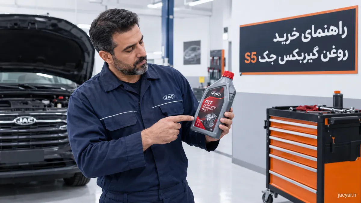 راهنمای خرید روغن گیربکس جک S5 اتومات + عیب‌یابی تقه زدن