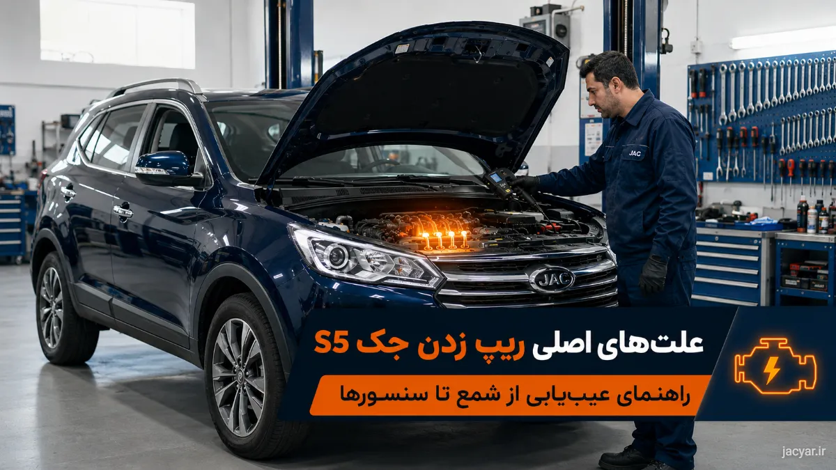 علت ریپ زدن جک S5؛ از شمع و کوئل تا سنسور اکسیژن