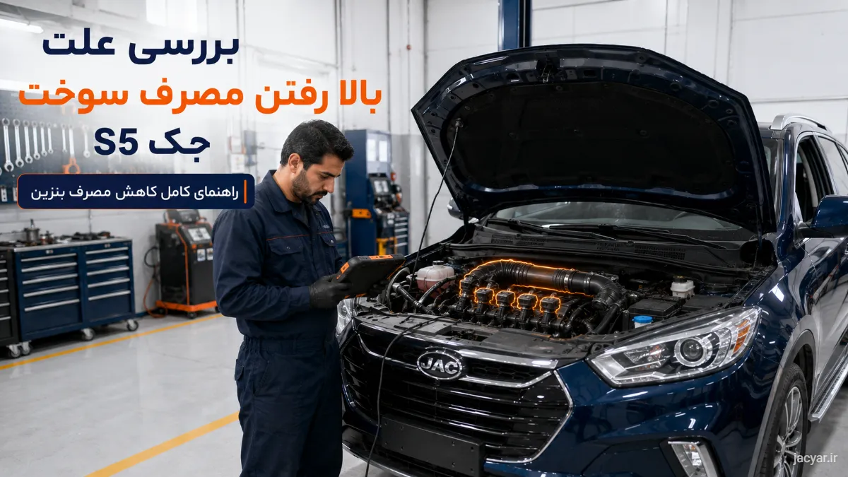 بررسی علت بالا رفتن مصرف سوخت جک S5 و عیبیابی موتور توربو