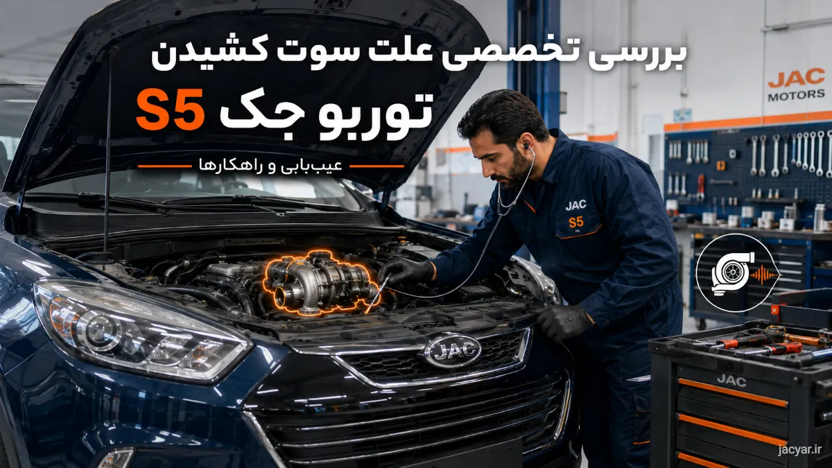 علت سوت کشیدن توربو جک S5